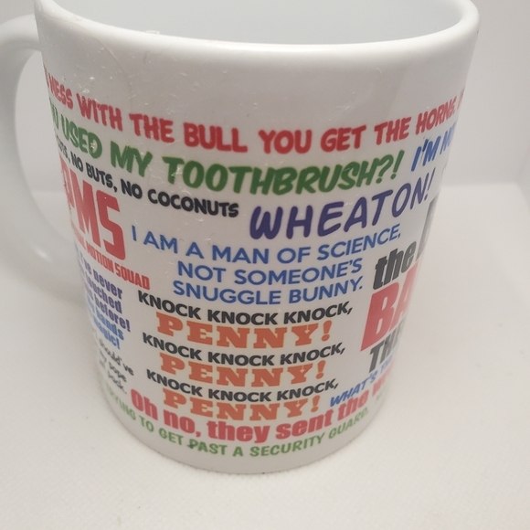 Tv Show The Big Bang Theory 12oz Coffee Mug With Quotes Design - Picture 2 of 6